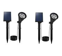 Lumisky Spot solaire projecteur Spiky Away 200 lm – LED dimmable à piquer ou fixer