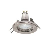 Spot Subsiders en 5 pack - y compris les Ampoule 5x Gu10 Osram (5x 2 - 6W) - nickel brossé - boîtier métallique - protection IP20}