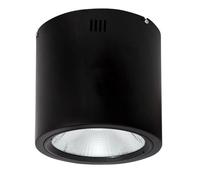 Spot Superf. 40 W 4000 K tubulaire 3 200 lm Noir 21,5 x 22,3 x 22,3 cm