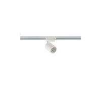 Spot Sur Rail Led 10w Monophasé Ugr15 Dimmable No Flicker Blanc New Mallet Blanc Neutre 4000k