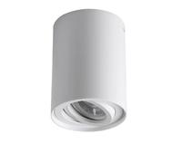 Spot tube BORD rond blanc GU10 Kanlux 10W réglable