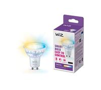 Ampoule LED connectée WiZ GU10 5W 345 lm Wi?Fi lumière blanche et couleurs Blanc