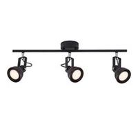 Spoterie ASLAK 3-Spot Métal Noir, H.20 - IP20 - GU10 /Nordlux Intérieur Noir G