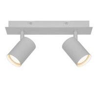 Nordlux Spot FRIDA 2 spots Métal et plastique Blanc GU10 49810101