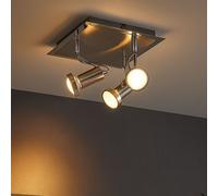 Spotlampe Plafonnier Lampe De Salon Orientable Chromé LED L 23 Cm