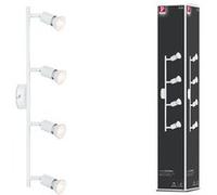 Spotlight Carolina GU10 230V max. 4x10W gradable Blanc dépoli Blanc dépoli G