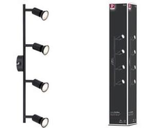 Spotlight Carolina GU10 230V max. 4x10W gradable Noir mat Noir mat G