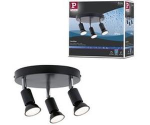Spotlight Carolina IP44 GU10 230V max. 3x10W gradable Anthracite#Chrome Anthracite#Chrome G