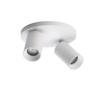 SpotOn Circle2 Plafonnier Blanc