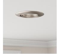 Vidaxl Lampes Set De 6 Argent Aluminium 9 Cm Luminaires Encastrés