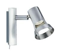 Spots PAULMANN Teja max 1x10W Gu10 Nickel Satiné 230V Métal