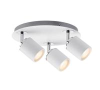 Paulmann Tube 66718 Plafonnier de salle de bain 20 W blanc, chrome