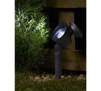 Spots Solaires Jardin Prima SMART GARDEN, Lumière Directionnelle 3 Lumens, Pack de 4, 36.8 x 15 x 9 cm