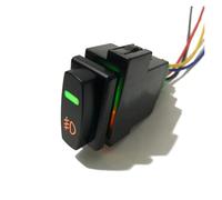 SPOUPKFKCK Interrupteur antibrouillard avant de voiture 12V LED bouton marche-arrêt for Renault Megane 2 2002 Vision Espace Master Trafic Duster Sandro
