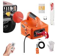 SpprVine Palan électrique 3 en 1 110/120 V, 499 kg, hauteur de levage de | Treuil électrique portable avec contrôle sans fil/filaire/manuel, montage horizontal et au plafond pour garage, usine