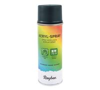 Rayher Spray peinture acrylique mat, anthracite, 200ml, DIN EN71-3, base aqueuse, séchage rapide, multiples surfaces, intérieur, extérieur, décoration, rénovation-34145572