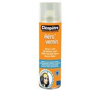CLEOPATRE - Aéro'Vernis - Aérosol de Vernis Mat - Spray transparent 250 ml - Tous Supports - Idéal Loisirs Créatifs