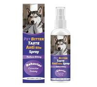 Spray Anti-Mâchonnement Pour Chien - 100 ml Liquide,Spray Pour Stopper La Mastication Des Chiens | Pour Comportement, Hygiène, Mode de Vie, Soins Intérieurs, Routine et Protection Domestique