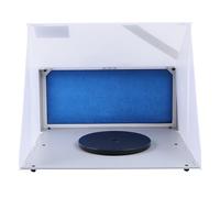 Spray Booth Cabine de peinture, pliable, 220 V, avec plateau rotatif, haute puissance d'aspiration 879,88 GPM, pour aérographe, modélisme, artisanat et bricolage