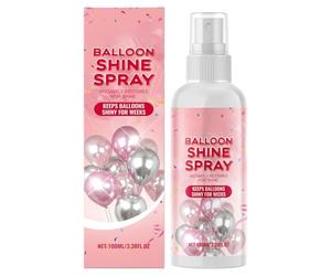 Spray brillant pour ballons 100 ml - Spray brillant de qualité supérieure pour ballons en latex - Enhancer de brillance à séchage rapide pour une brillance longue durée - Brillance pour ballons sans