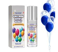 Spray brillant pour ballons, brume brillante, 3,5 x 12,2 cm, facile à appliquer, brillance longue durée, illuminateur décoratif pour fêtes d'anniversaire, maison, intérieur, extérieur, voyages