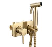 Spray compagnon de toilette chaud/froid dissimulé | Buse de rinçage portative sous pression for le lavage(Ruskin)