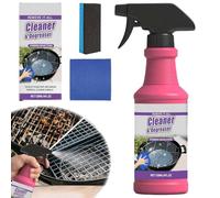 Spray dégraissant à action rapide for barbecue, nettoyant for barbecue extérieur, nettoyant tout usage for aliments brûlés, graisse, résidus de fumée et taches tenaces(1 pc)