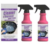 Spray Dégraissant À Action Rapide for Gril, Spray Nettoyant for Barbecue De 120 Ml/4 Oz, Dégraissant Robuste for Les Grils Extérieurs, Dégraissant De Cuisine Tout Usage(2pcs)