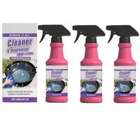 Spray Dégraissant À Action Rapide for Gril, Spray Nettoyant for Barbecue De 120 Ml/4 Oz, Dégraissant Robuste for Les Grils Extérieurs, Dégraissant De Cuisine Tout Usage(3pcs)