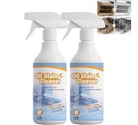 Spray dégraissant de cuisine robuste, nettoyant mousse tout usage, nettoyant pour barbecue à gaz sur la cuisinière du four, dissolvant de taches d'huile de graisse, (2 pièces)
