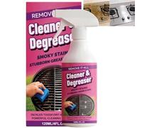 Spray dégraissant de cuisine robuste tout usage - nettoyant pour taches d'huile multi-surfaces | nettoyant en mousse puissant pour les aliments brûlés, la graisse et le barbecue, (1 pièces)