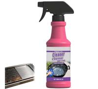 Spray dégraissant pour gril robuste à action rapide, nettoyant pour gril d'extérieur, spray nettoyant pour g/ril de barbecue, nettoyant polyvalent pour cuisinières, hottes (1 Pcs)