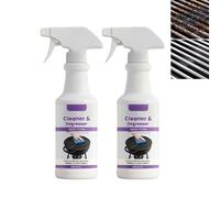 Spray dégraissant pour grils à action rapide et haute performance, nettoyant pour grils et grilles, nettoyant pour four haute performance, nettoyants professionnels pour grilles de barbecue. (2PCS)