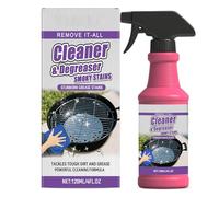Spray Dégraissant Puissant pour Gril Nettoyage Rapide, Spray nettoyant pour barbecues, spray nettoyant puissant, dégraissant pour barbecues, nettoyant multi-usages pour cuisinières et hottes