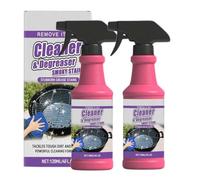 Spray dégraissant ultra-puissant et à action rapide pour barbecues - Nettoyant intensif pour grils d'extérieur - Élimine graisses et résidus brûlés (2 pièce)