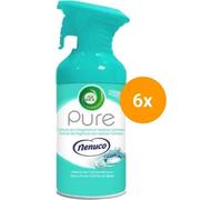 Spray désodorisant Air Wick Pure Nenuco - Lot économique de 6 x 250 ml