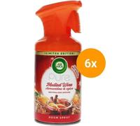 Spray désodorisant Airwick - Vin chaud - Lot économique de 6 pièces