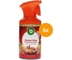 Spray désodorisant Airwick - Vin chaud - Lot économique de 6 pièces
