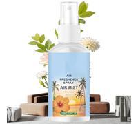 Spray désodorisant pour la maison, solution de brume éliminant les odeurs, distributeur de fin de 100 ml avec diffusion d'arômes floraux, spray d'air au design compact, frais longue duré