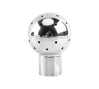 Spray Femelle Boule de Pulvérisation à Filetage BSP 1/2 Mini Boule de Pulvérisation Rotative en Acier Inoxydable pour Conteneur de Réservoir Rotation(Réparer)