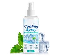 Spray Fraîcheur Liquide léger rafraîchissant non | Brume rafraîchissante pour tissu Pour l'Été, Temps Chaud, Sports, Trajets, Extérieur, , Plage, Bureau, Maison, Vêtements de
