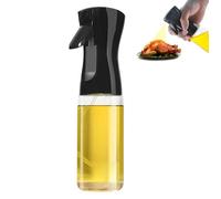 Spray Huile Cuisine[200 ml], Pulverisateur Huile de Haute Qualité, Pour Friteuse À Air, Salade, Pâtisserie, Barbecue, Rôti [Noir]