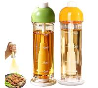 Spray Huile Cuisine Air Fryer,Vaporisateur Huile,Pulverisateur Huiles Cuisine,Oil Spray Bottle for Cooking,Bec Verseur 2 En 1,Pour Cuisines,Friteuse à Air,Cuisines, Salade Et Barbecue，Green+Yellow