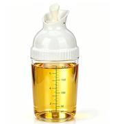 spray huile cuisine, Shaker à Vinaigrette, Bouteilles de Vinaigre Distributeur de Vinaigrette avec Bec Verseur pour Préparer, Mélanger, Servir et Conserver des Vinaigrettes, Sauce Salade, 200 ml