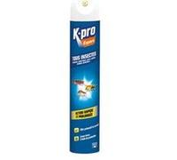 K.pro Insecticide aérosol Tous insectes – double action curative et préventive – 500 ml