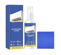Spray Nettoyant Climatisation | Spray Nettoyant Anti-Poussière 100 ml pour HVAC | Dégraissant Pour Climatiseur | Pour Maison Appartement Bureau Chambre Hôtel Camping-Car Sous-Sol