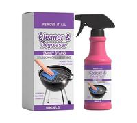 Spray nettoyant pour barbecue - 180 g de solution de nettoyage de graisse - Spray dégraissant multi-surfaces pour la cuisine, poêle à four, liquide de nettoyage pour la maison, le restaurant