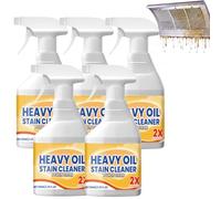 Spray nettoyant pour gril de four robuste et dégraissant de cuisine, dissolvant de graisse rapide, dégraissant de cuisine moussant puissant, (5PCS)