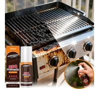 Spray nettoyant pour gril, pour barbecue, four, poêle, dissolvant de graisse, dégraissant robuste cuit sur la graisse brûlée sur les aliments, extérieur et intérieur, 100ml