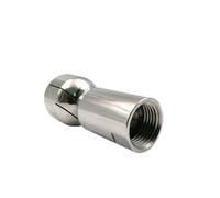 Spray nettoyant rotatif Boule de pulvérisation rotative à filetage femelle BSPT 1/8"-2", boule nettoyage for réservoir rotatif sanitaire SS304, 1 pièce